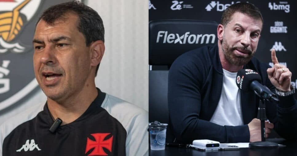 R$23M: Carille exige +1 reforço a Pedrinho no Vasco em 2025 (Foto: Reprodução/Montagem TV Foco)