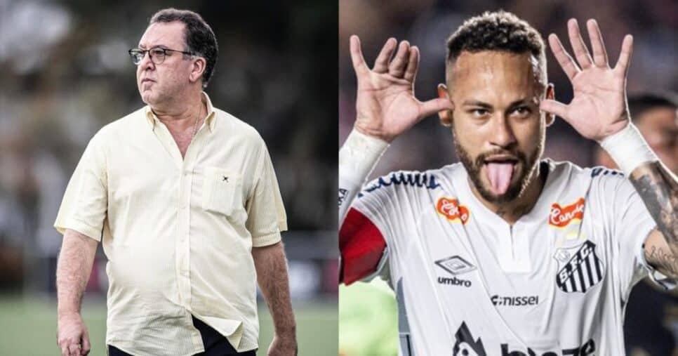 Retorno de craque de R$ 54M e veredito de Teixeira após 12 reforços: Pedro Caixinha vibra no Santos com Neymar