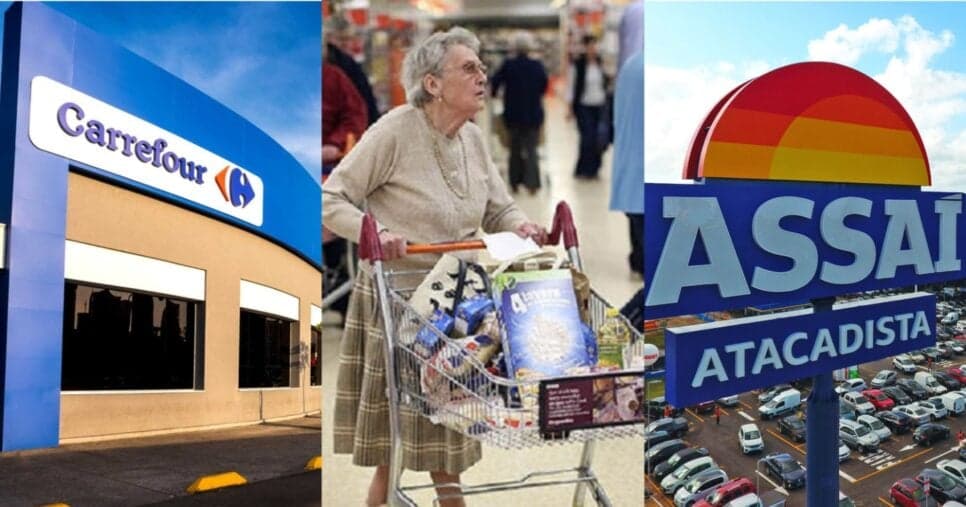 Carrefour e Assaí: Lei em vigor crava proibição nos supermercados de Curitiba, PR, e atinge idosos 60+