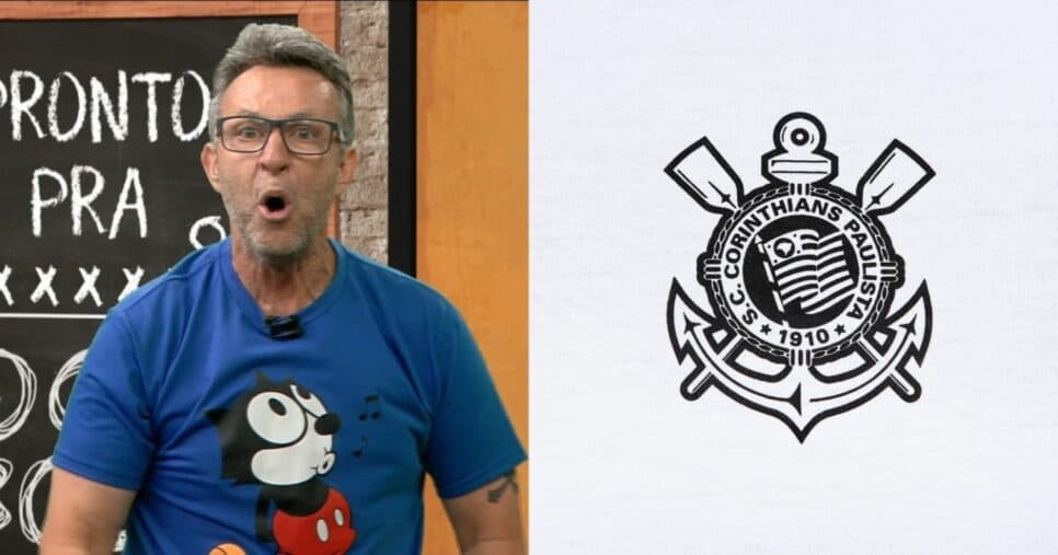 Nada de Dorival Jr., salário de R$2M: Neto paralisa Donos da Bola com anúncio de novo técnico do Corinthians