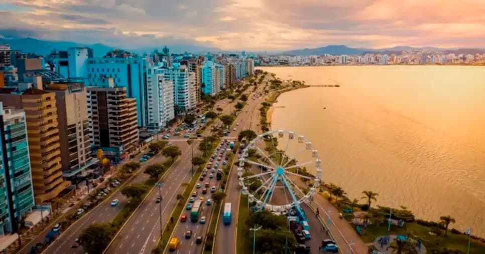 Florianópolis é a cidade mais limpa do Brasil (Foto: Reprodução)