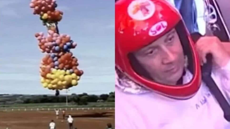 Adelir de Carli, o padre do balão que morreu em acidente trágico (Foto: Reprodução/ Internet/ Montagem)