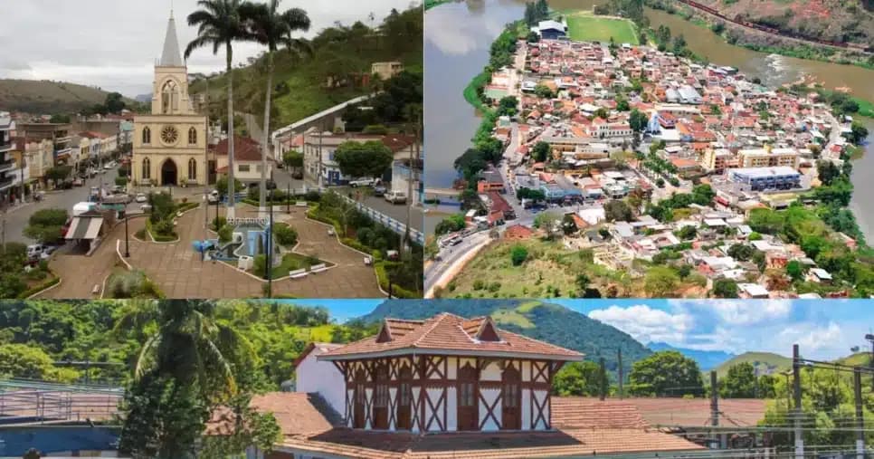 Natividade, Comendador Levy Gasparian e Japeri (Foto Reprodução/Montagem/Google Fotos) Natividade, Comendador Levy Gasparian e Japeri (Foto Reprodução/Montagem/Google Fotos)