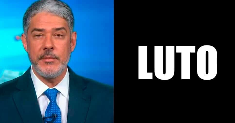 Luto no JN: Bonner e Renata comunicam ao vivo a notícia que ninguém queria ouvir: "Morreu no Rio"