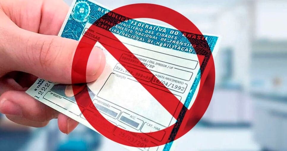 Centenas de brasileiros acordaram com a CNH suspensa hoje (16/8); veja se está na lista