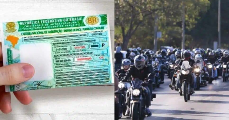 Adeus à CNH: Lei de trânsito em vigor em 2025 comunica liberação de 5 motos do uso do documento