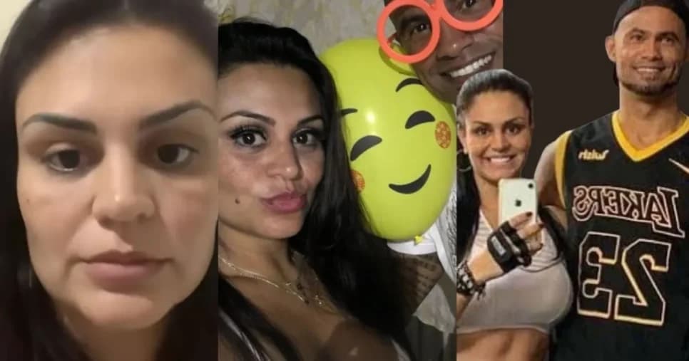 Mais imagens do Goleiro Bruno com sua esposa Ingrid (Foto Reprodução/Montagem/TV Foco/ Instagram) Mais imagens do Goleiro Bruno com sua esposa Ingrid (Foto Reprodução/Montagem/TV Foco/ Instagram)