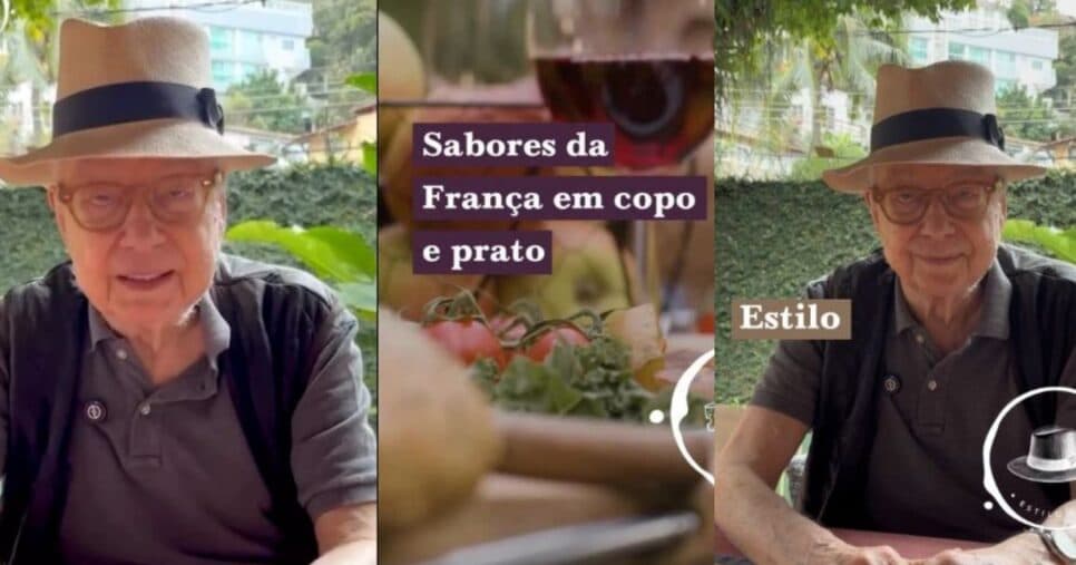 Renato Machado usa as redes sociais também pra dar dicas de vinho e estilo (Foto Reprodução/Montagem/TV Foco/ Instagram @renato_machadooficial)