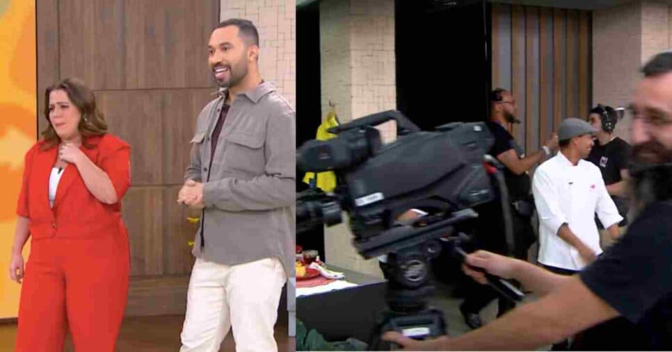 Tati Machado faz exigência para diretor do Mais Você e mostra atitude de equipe ao vivo: "Rapidinho"