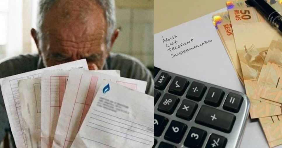 Ilistração de Idosos podem ficar livres de dívidas