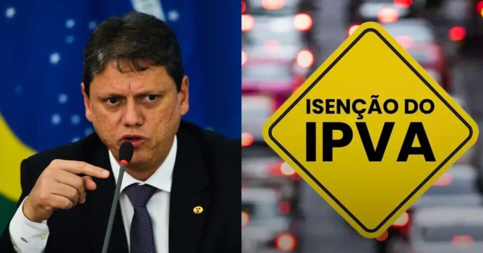 IPVA 2026: Tarcísio sanciona lei histórica e zera imposto para grupo inédito em SP já em janeiro