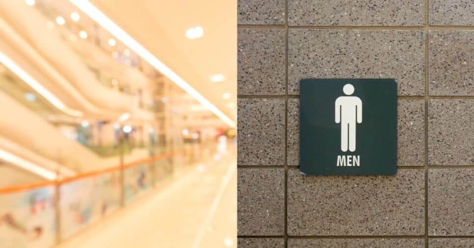 Multa pesada: Lei no Tatuapé, Aricanduva e + shoppings de SP traz proibição em banheiros masculinos