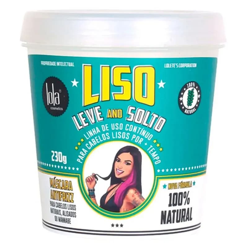 Máscara Liso, Leve and Solto da Lola Cosmetics (Foto: Reprodução/ Internet)