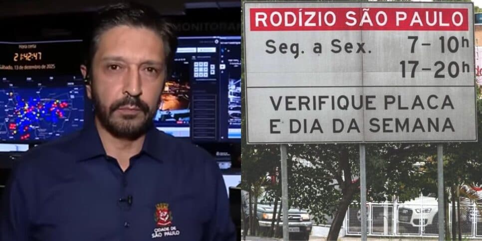 Nunes ciente: Lei em SP informa 5 grupos isentos do rodízio de carros