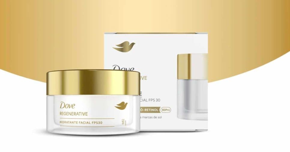 Dove Regenerative Hidratante Facial Diurno FPS30 (Foto: Reprodução)