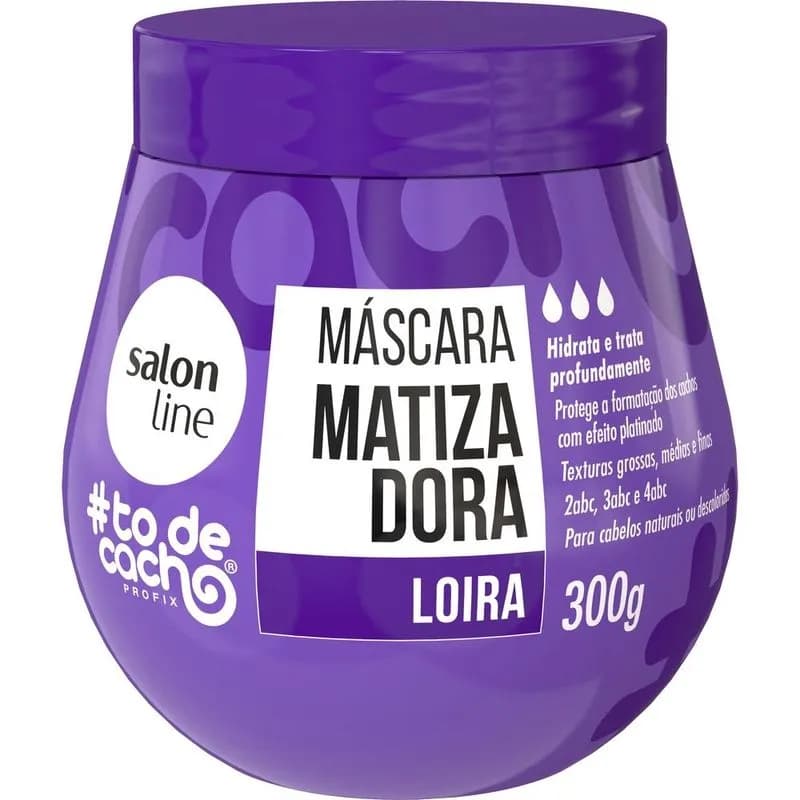 Máscara Matizadora Roxa da Salon Line (Foto: Reprodução/ Internet) Máscara Matizadora Roxa da Salon Line (Foto: Reprodução/ Internet)