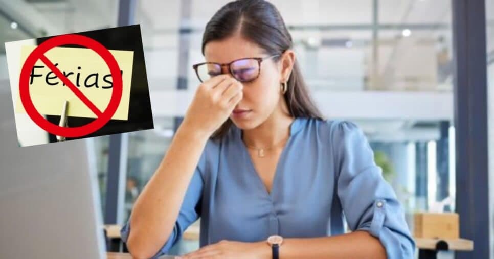 Lei trabalhista informa 2 atitudes que liberam patrões a cancelarem as férias dos CLTs (Foto Reprodução/Montagem/TV Foco/Canva/Paola)