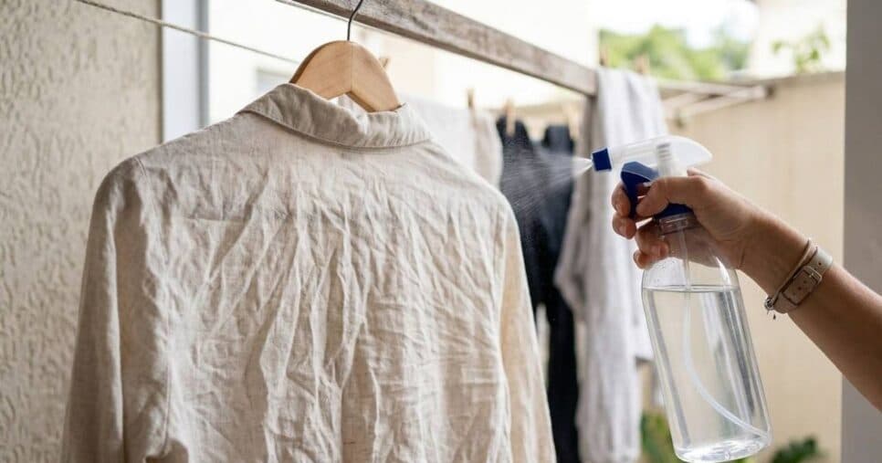 Passar roupa nunca mais: Solução caseira simples elimina o amassado sem esforço algum