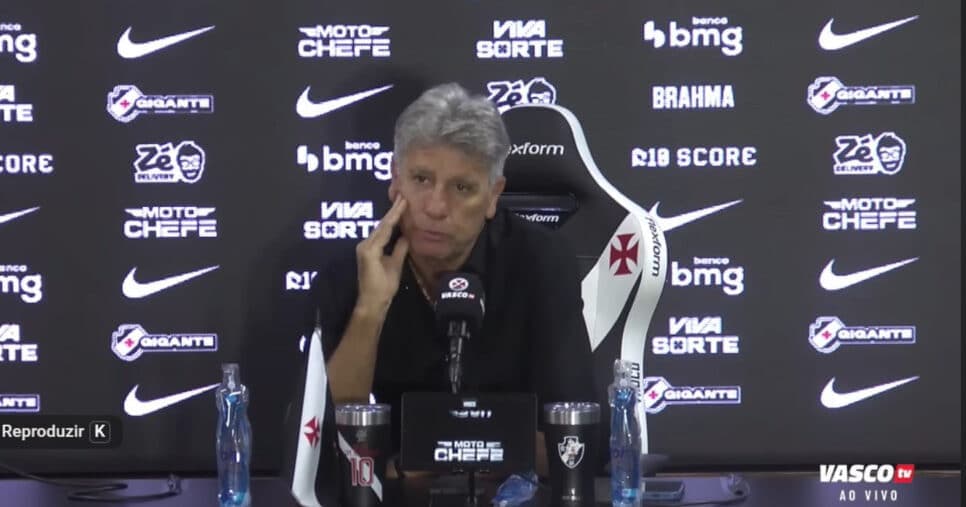 Volante de R$ 13M tem retorno anunciado ao Vasco e é mais um reforço para Renato Gaúcho