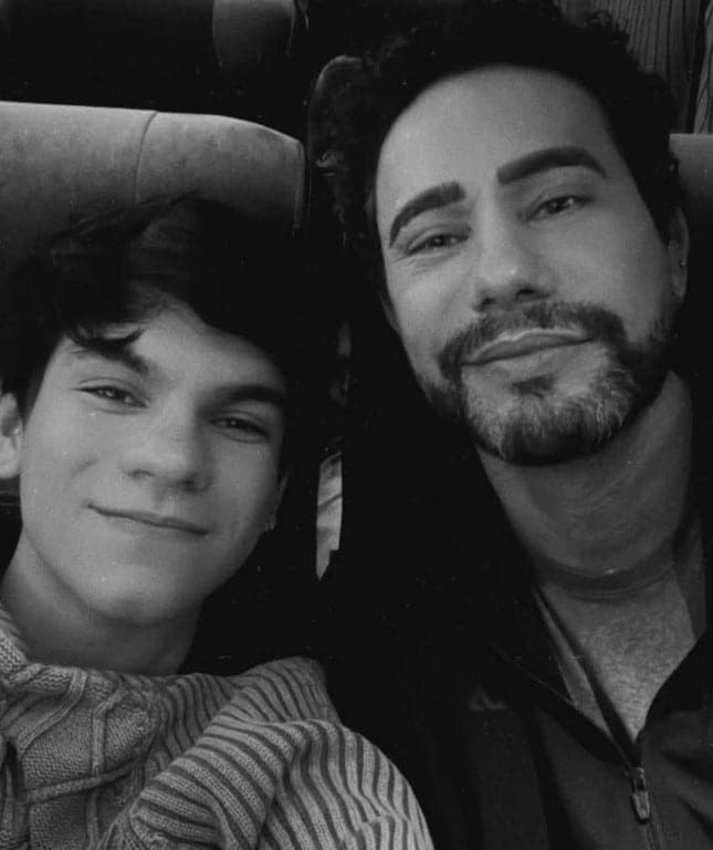 Arthur Borges e Carlos Filhar (Foto: Reprodução / Instagram)