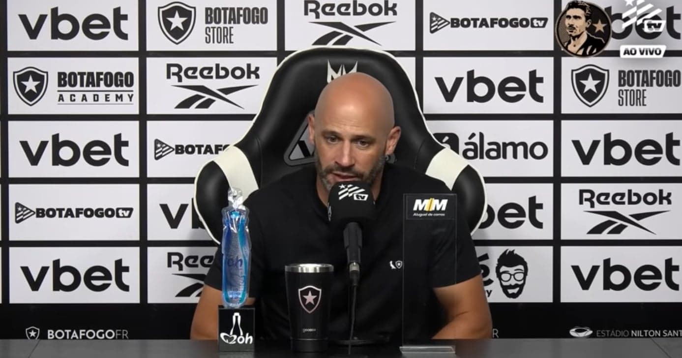 Franclim Carvalho (Foto: Botafogo TV)