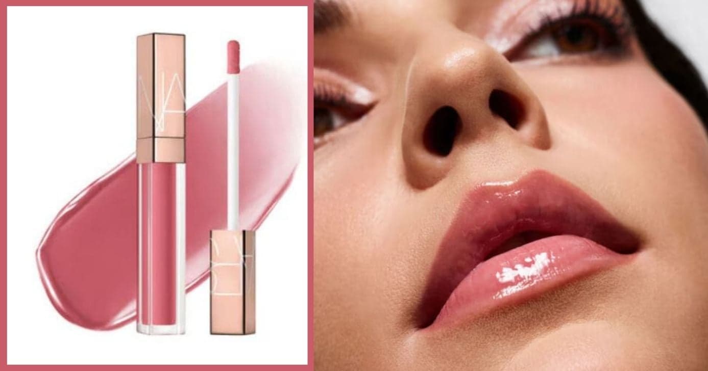 NARS Gloss Afterglow -Doce Vita (Foto Reprodução/Montagem/Lennita/Tv Foco/Sephora) NARS Gloss Afterglow -Doce Vita (Foto Reprodução/Montagem/Lennita/Tv Foco/Sephora)