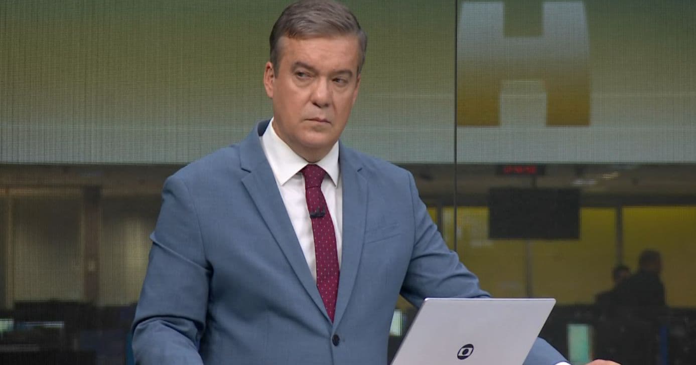 Roberto Kovalick no Jornal Hoje (Foto: Reprodução / Globo)