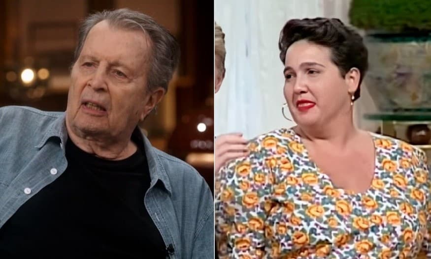 Daniel Filho e Claudia Jimenez (Foto: Reprodução / Instagram / Globo)
