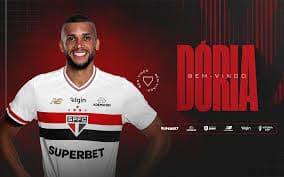 Dória era uma aposta do clube (Foto: São Paulo Instagram) Dória era uma aposta do clube (Foto: São Paulo Instagram)