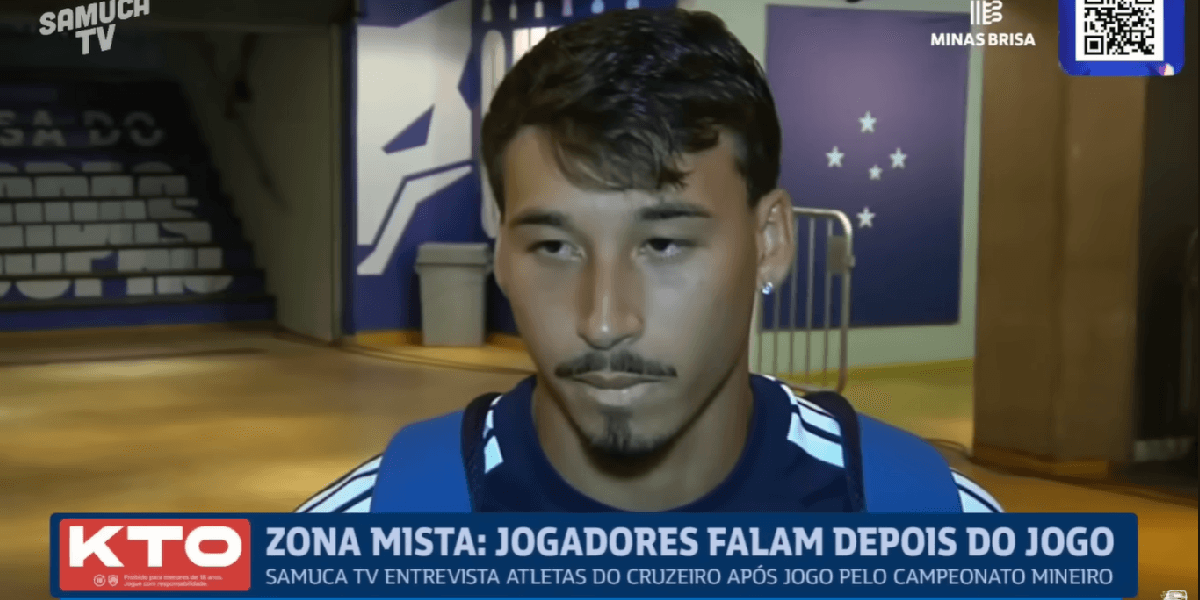 Japa do Cruzeiro (Foto: Reprodução/ Samuca TV/ YouTube) Japa do Cruzeiro (Foto: Reprodução/ Samuca TV/ YouTube)