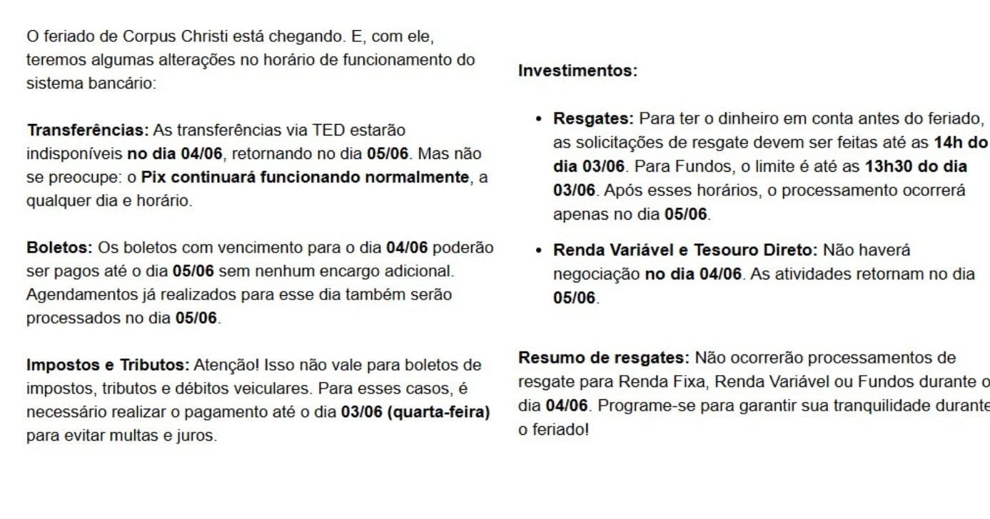 Comunicado do Nubank (Foto: Reprodução) Comunicado do Nubank (Foto: Reprodução)