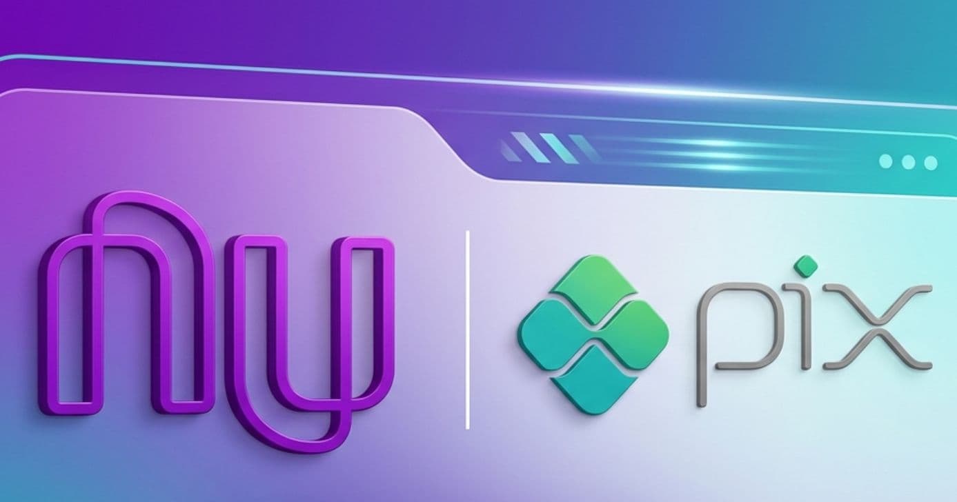 Ilustrações Nubank e PIX (Foto: Montagem TV Foco / GMN) Ilustrações Nubank e PIX (Foto: Montagem TV Foco / GMN)