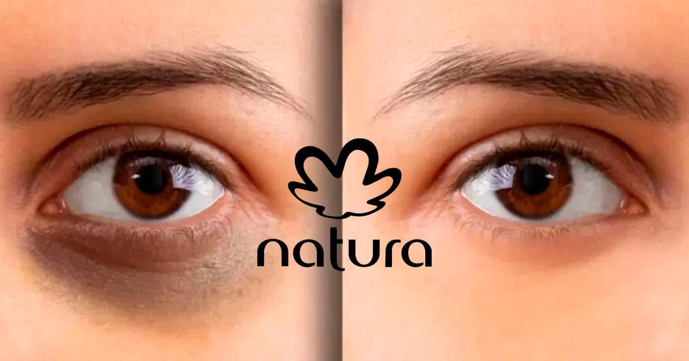 Pele 5 vezes mais hidratada: Produto da Natura clareia olheiras e reduz bolsas em 7 dias