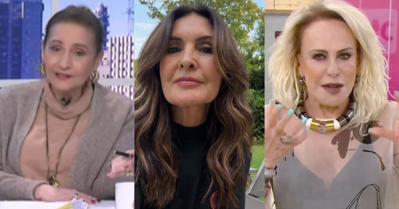 Colunista revela não da Globo à Fátima Bernardes e Sonia Abrão reage: "Cismou com a área da Ana"