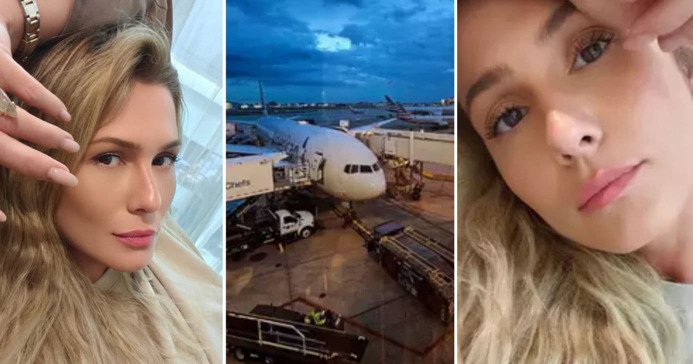 Lívia Andrade passa por tensão no meio de avião, ameaça e morte de animal: “Tudo errado”