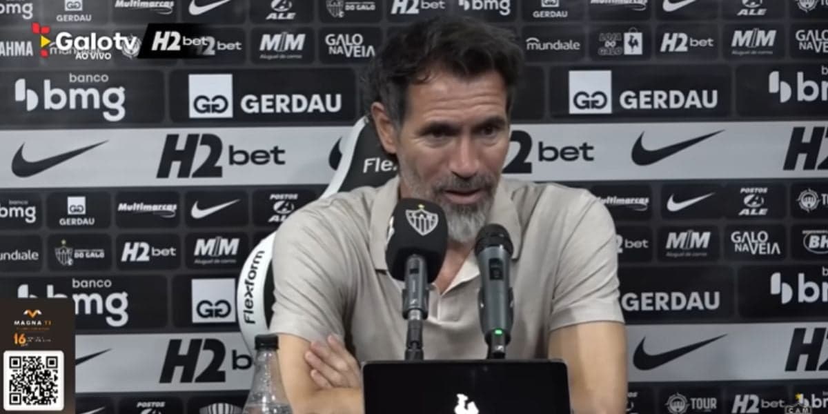 Atlético-MG: Eduardo Domínguez pede Fred, zagueiro canhoto e atacante para reforçar o time