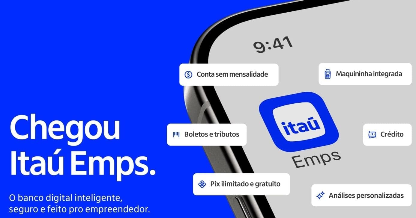 Itaú Emps+ era voltado a serviços exclusivos para empresas (Foto Reprodução/Blog Itaú) Itaú Emps+ era voltado a serviços exclusivos para empresas (Foto Reprodução/Blog Itaú)