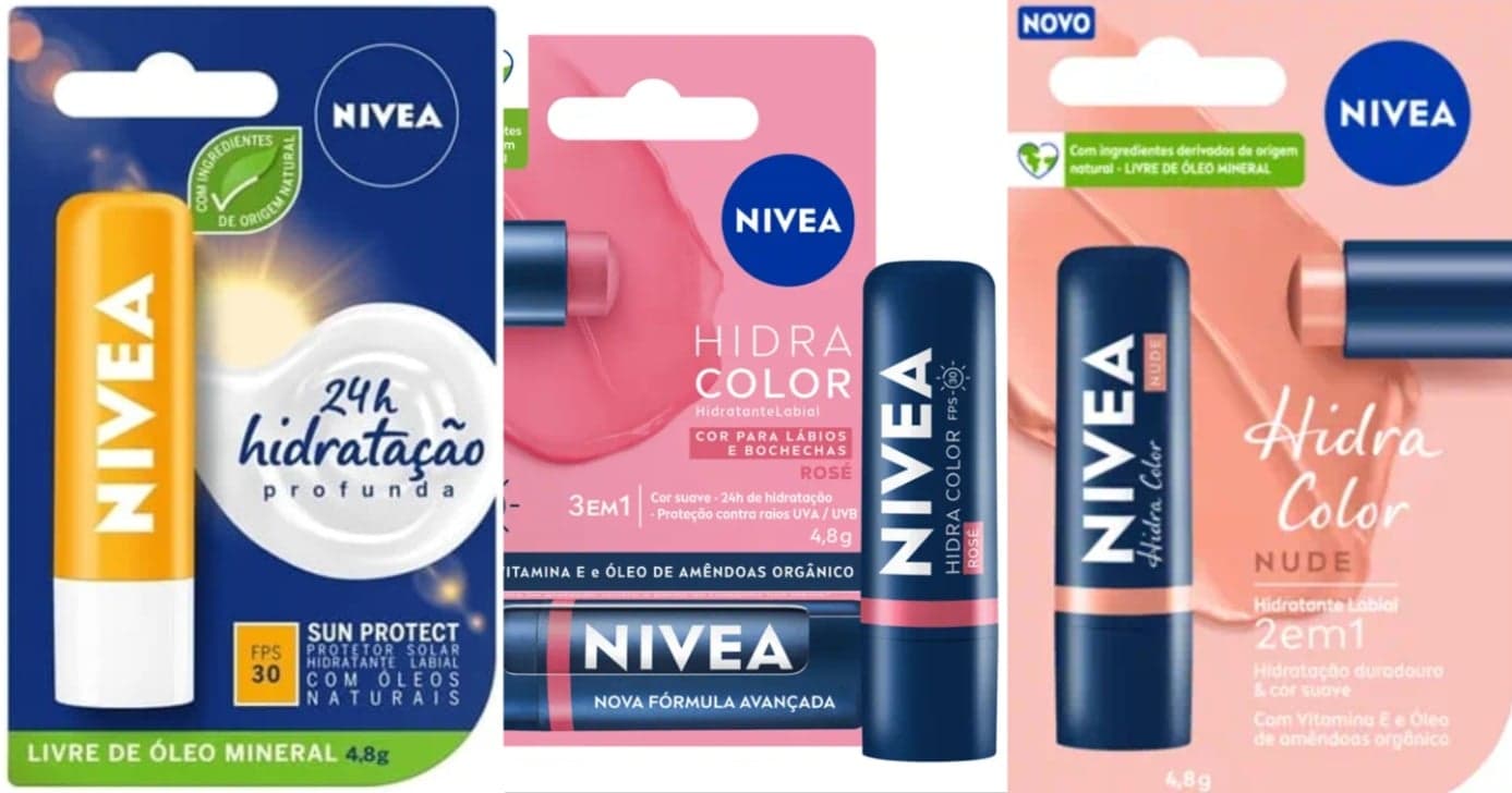 Lábios perfeitos com essa dica da Nívea (Foto: Divulgação) Lábios perfeitos com essa dica da Nívea (Foto: Divulgação)