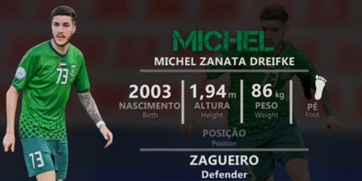 Michel rescindiu com o Moreirense e o Palmeiras (Reprodução: Divulgação) Michel rescindiu com o Moreirense e o Palmeiras (Reprodução: Divulgação)