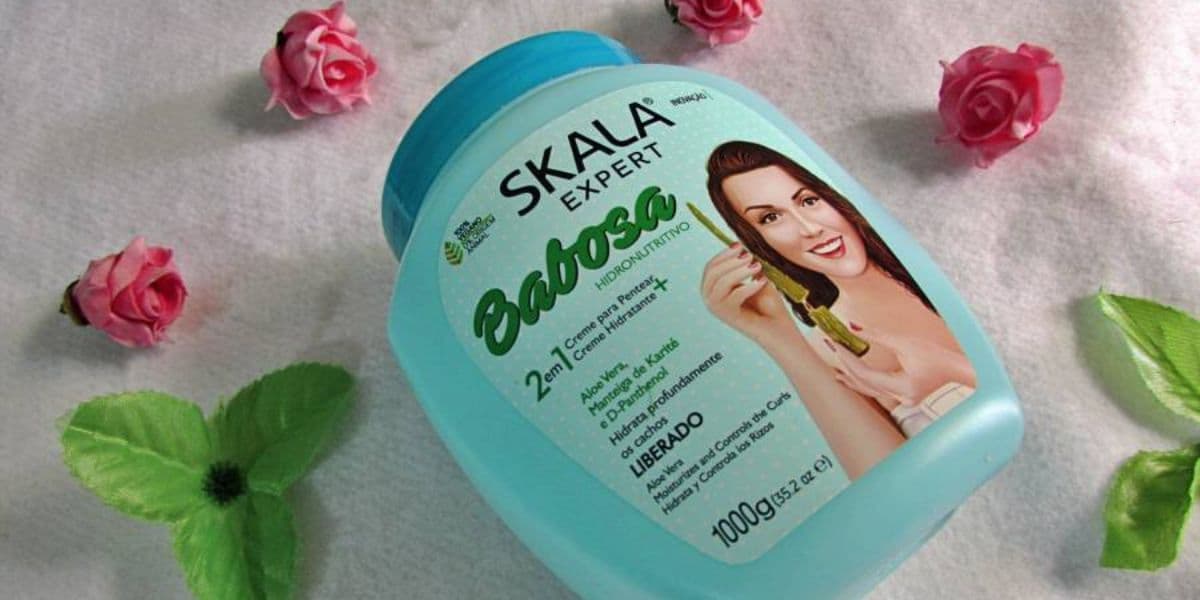 Máscara Capilar Skala Expert Babosa (Foto Reprodução/YouTube) Máscara Capilar Skala Expert Babosa (Foto Reprodução/YouTube)