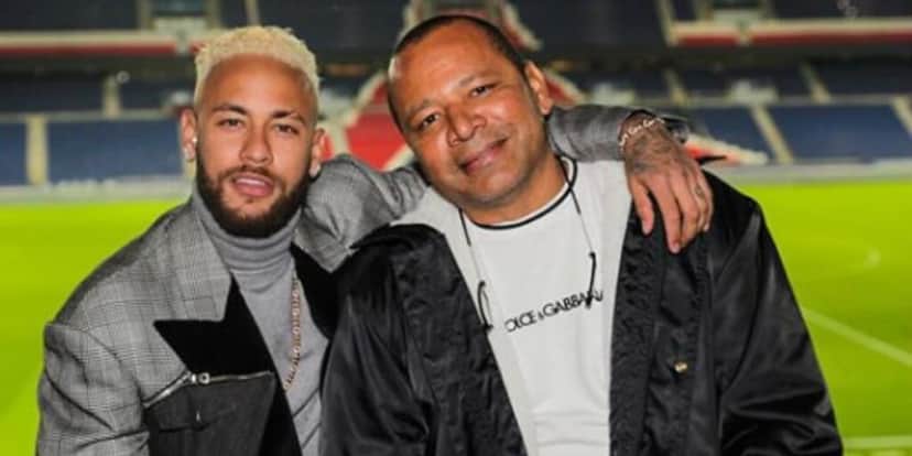 Neymar e Neymar pai (Reprodução - Internet) Neymar e Neymar pai (Reprodução - Internet)