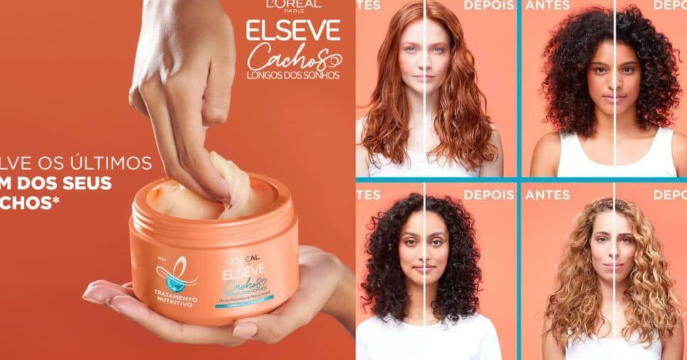 Máscara Elseve Longo dos Sonhos Cachos Máscara Elseve Longo dos Sonhos Cachos