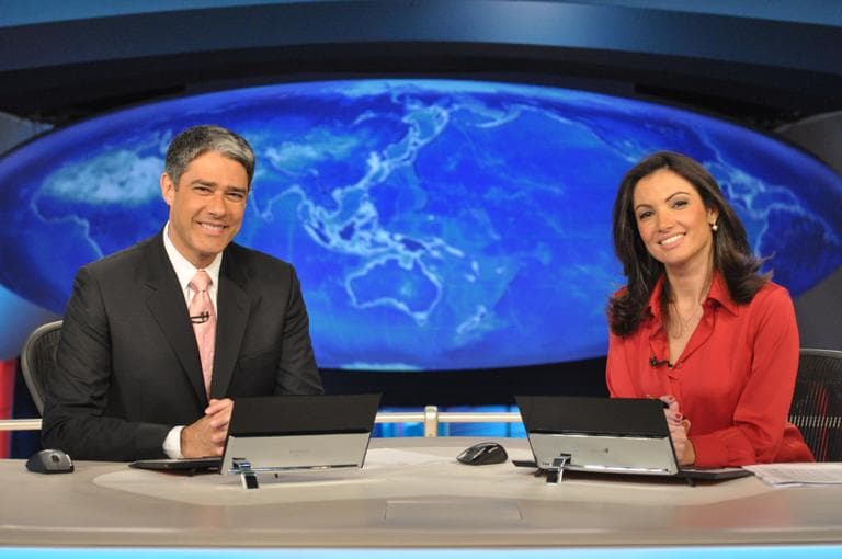 Jornal Nacional - William Bonner e Patrícia Poeta Jornal Nacional - William Bonner e Patrícia Poeta