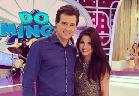 Maite Perroni mais uma vez no "Domingo Legal" (Foto: Reprodução/Instagram) Maite Perroni mais uma vez no "Domingo Legal" (Foto: Reprodução/Instagram)