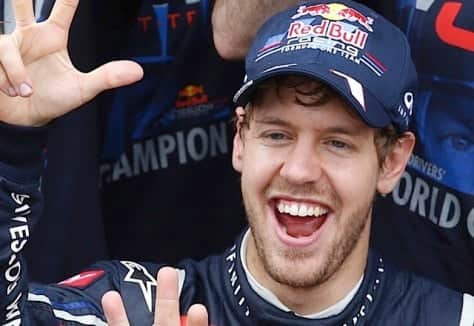 Na foto, Sebastian Vettel, grande vencedor do GP - Brasil Na foto, Sebastian Vettel, grande vencedor do GP - Brasil