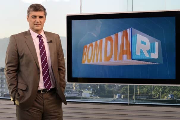 Flávio Fachel comanda o Bom Dia Rio de Janeiro (Foto: Divulgação) Flávio Fachel comanda o Bom Dia Rio de Janeiro (Foto: Divulgação)