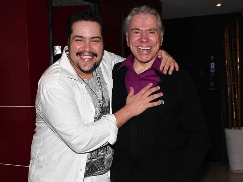 Silvio Santos do SBT e o neto Tiago Abravanel. (Foto: Divulgação) Silvio Santos do SBT e o neto Tiago Abravanel. (Foto: Divulgação)