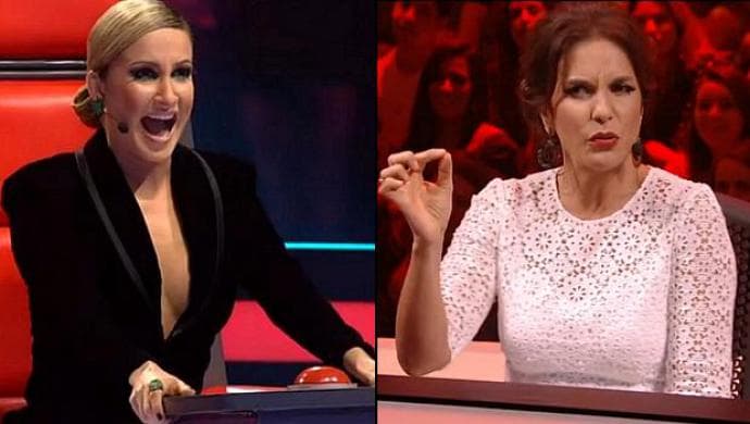 Ivete e Claudia Leitte no The Voice (Foto: Divulgação) Ivete e Claudia Leitte no The Voice (Foto: Divulgação)