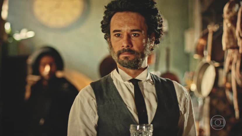 Afrânio (Rodrigo Santoro) em cena de "Velho Chico" (Foto: Reprodução/Globo) Afrânio (Rodrigo Santoro) em cena de "Velho Chico" (Foto: Reprodução/Globo)
