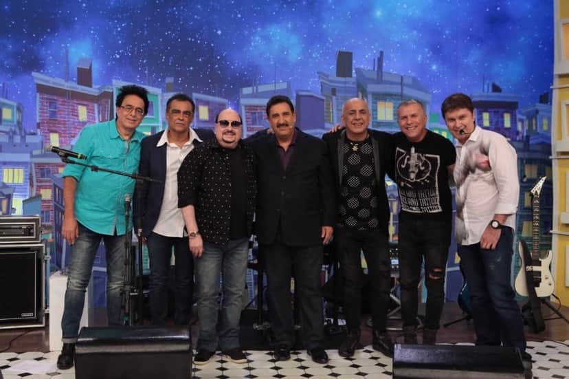 O grupo Roupa Nova foi criado no ano de 1980 (Crédito:Cauana Fernandes/SBT) O grupo Roupa Nova foi criado no ano de 1980 (Crédito:Cauana Fernandes/SBT)